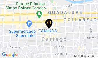 Mapa de El Cafetal en Cartago