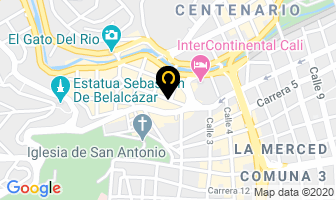 Mapa de El Campanario Del Peñon en Cali