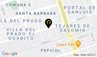 Mapa de El Campesino en Cali