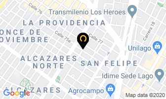 Mapa de El Canaricultor en Bogotá D.C