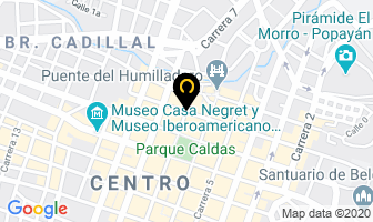 Mapa de El Cantaro Parrilla Y Café en Popayán