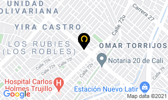 Mapa de El Carnaval Del Retazo en Cali