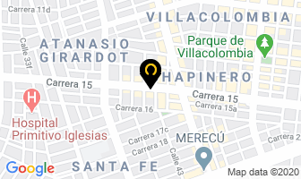Mapa de El Cedro Ltda. en Cali