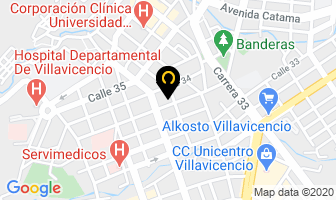 Mapa de El Centauro Ltda. en Villavicencio