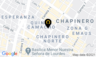 Mapa de El Centro De Kabbalah en Bogotá D.C