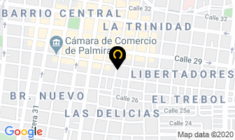 Mapa de El Chuspólogo en Palmira
