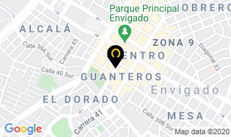 Mapa de El Comederito De Gábriel en Envigado