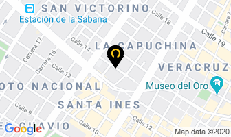 Mapa de El Comercio De Cueros Ltda. en Bogotá D.C