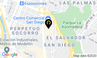 Mapa de El Comité Restaurante Ejecutivo en Medellín
