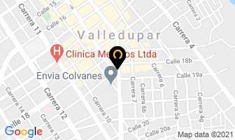 Mapa de El Competidor Electrico Ltda. en Valledupar