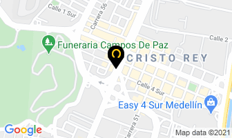 Mapa de El Correo en Medellín