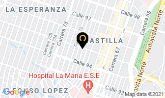 Mapa de El Descanso en Medellín