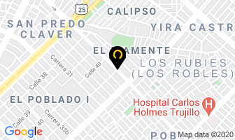 Mapa de El Diamante 2 en Cali