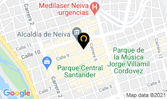 Mapa de El Embajador en Neiva