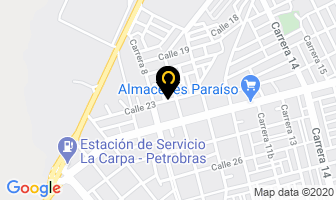 Mapa de El Emperador Gourmet en Yopal