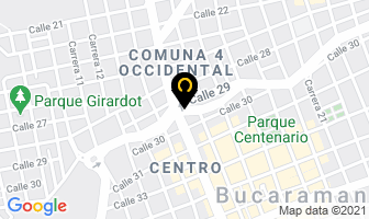 Mapa de El Establo en Bucaramanga