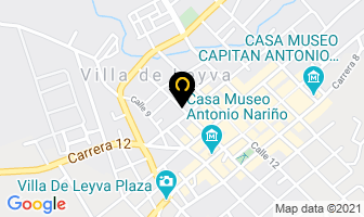 Mapa de El Estar De La Villa en Villa de Leyva