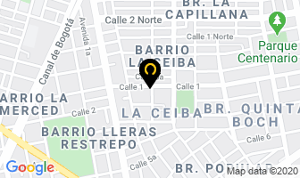 Mapa de El Farol Dorado en Cúcuta