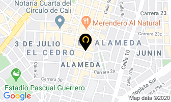 Mapa de El Fogón De Alameda en Cali
