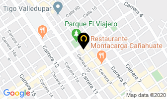 Mapa de El Fogon De La Maye en Valledupar