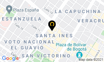Mapa de El Fortin Chaquetas en Bogotá D.C