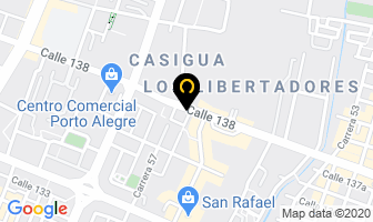 Mapa de El Fuerte de la Pizza E.O en Bogotá D.C