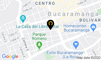 Mapa de El Gran Balcon en Bucaramanga