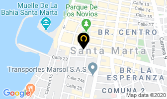 Mapa de El Gran Cantón en Santa Marta