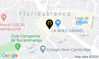 Mapa de El Gran Chef en Floridablanca