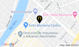 Mapa de El Gran Desvare en Montería