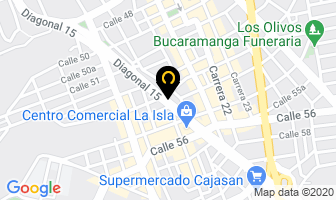Mapa de El Gran Duque en Bucaramanga