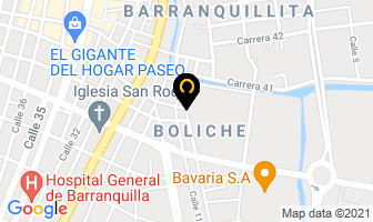 Mapa de El Gran Imperio en Barranquilla