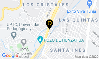 Mapa de El Gran Pollo en Tunja