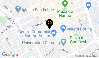 Mapa de El Gran Surtidor en Pasto