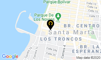 Mapa de El Heraldo Ltda. en Santa Marta