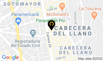 Mapa de El Imperio Chino en Bucaramanga