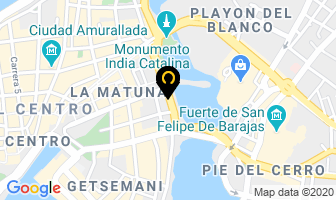Mapa de El Kilazo en Cartagena
