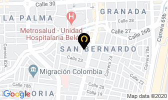 Mapa de El Lonchero en Medellín
