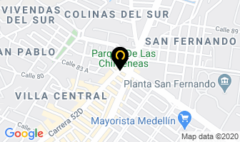 Mapa de El Madrugon De Itagui en Itaguí