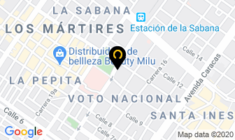 Mapa de El Mago Del Espejo en Bogotá D.C