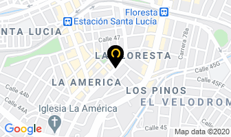 Mapa de El Maizal en Medellín