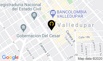Mapa de El Manantial De La Salud en Valledupar