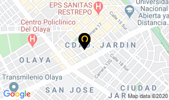 Mapa de El Marco Dorado en Bogotá D.C