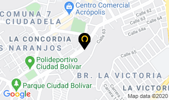 Mapa de El Meson Chucureño en Bucaramanga