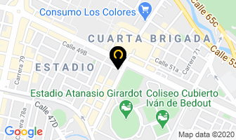 Mapa de El Meson De Ganges en Medellín