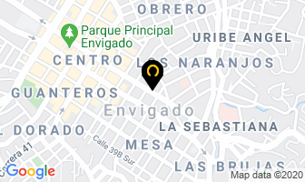 Mapa de El Mesón Del Chef en Medellín