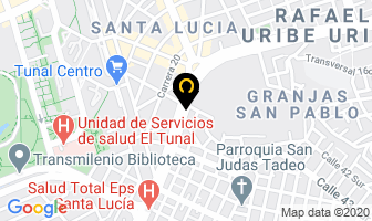 Mapa de El Mundo De Las Ranas en Bogotá D.C