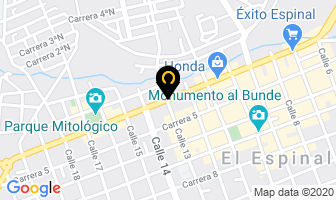 Mapa de El Mundo Del Tornillo en Espinal