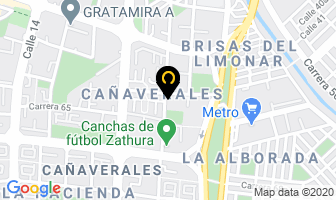 Mapa de El Nuevo Amanecer en Cali