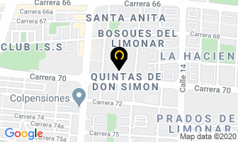 Mapa de El Olímpico F.c en Cali